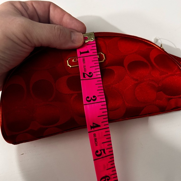 Coach/ estee lauder cosmetic pouch - Picture 7 of 9